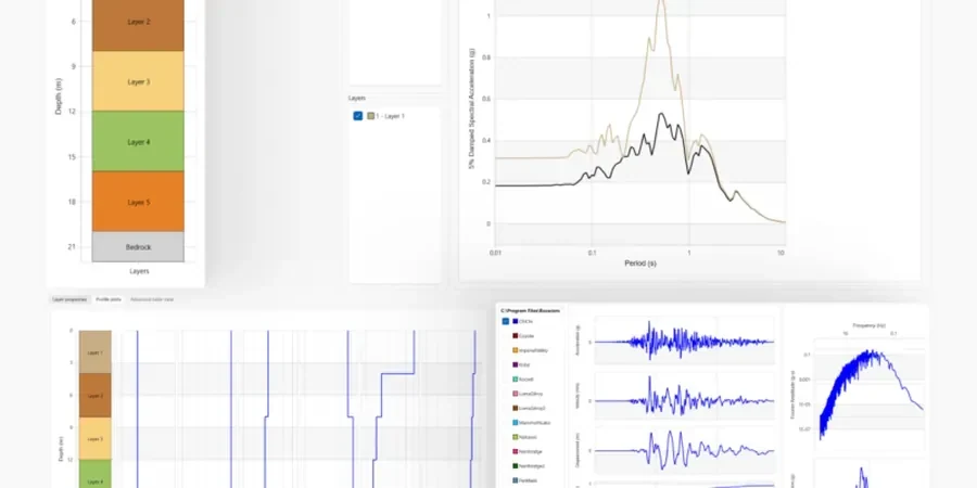 Image illustrative de Analyse d'amplification sismique à Bordeaux